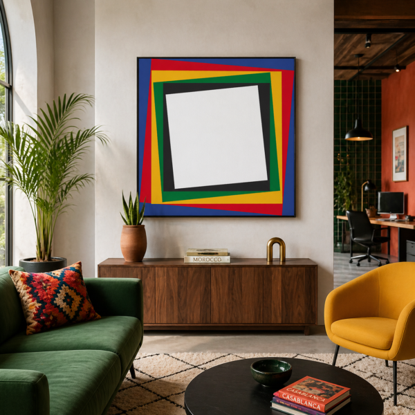 Carre Colore mockup