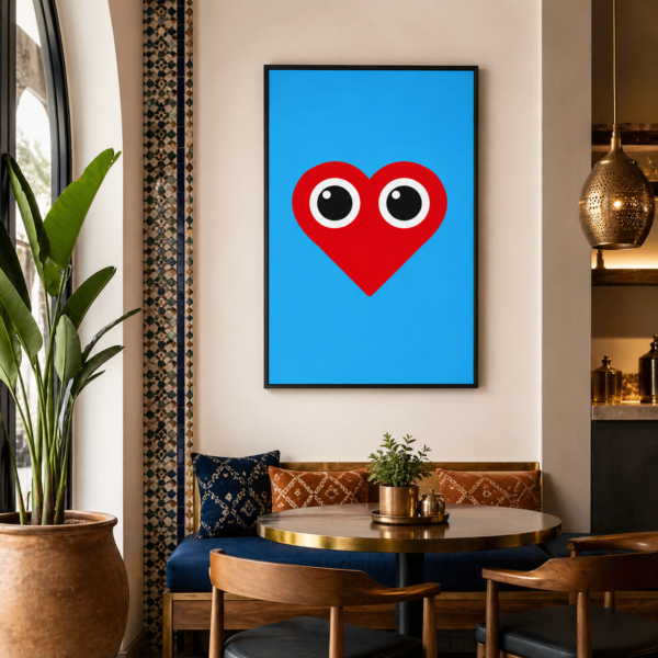 Eyes Of Heart mockup