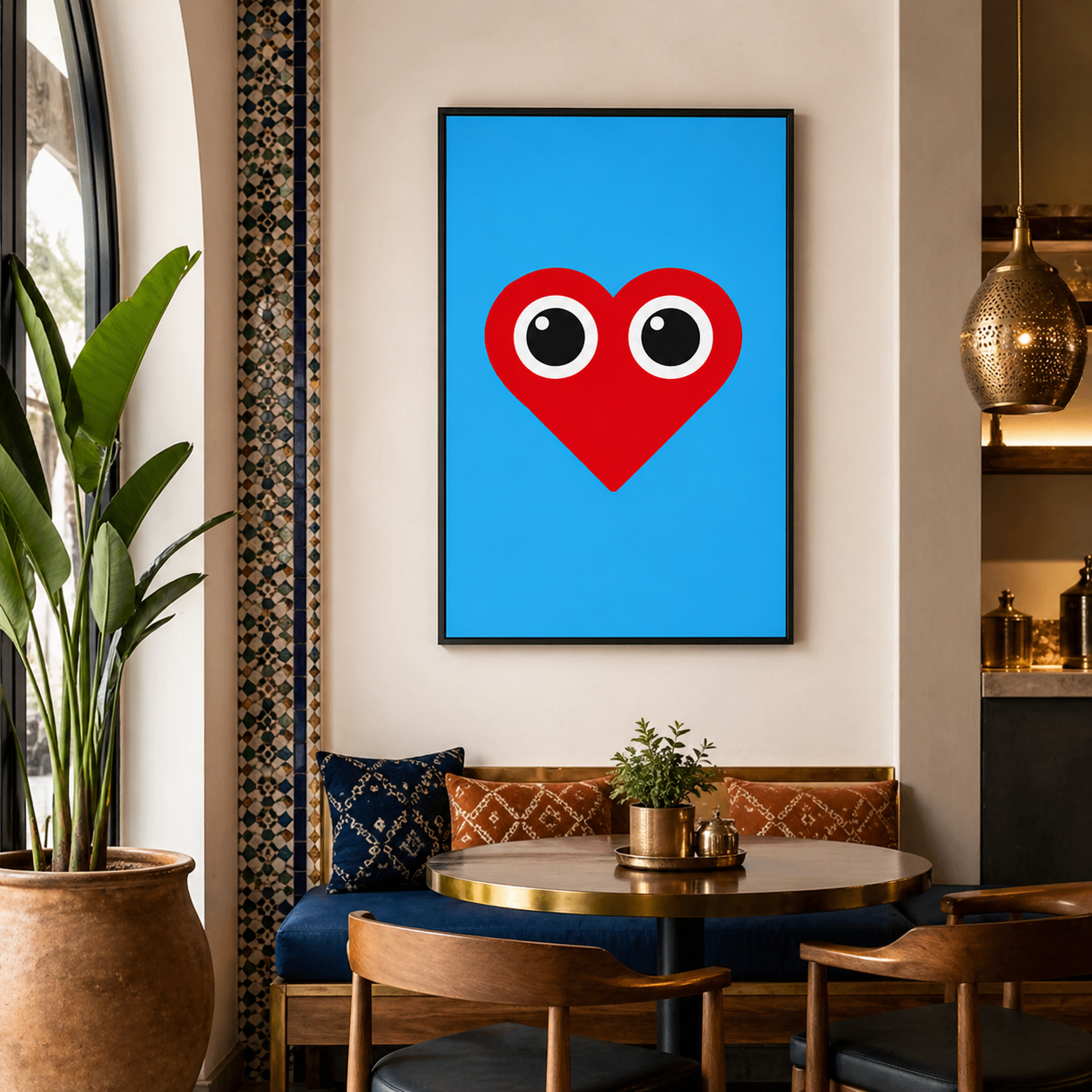 Eyes Of Heart mockup