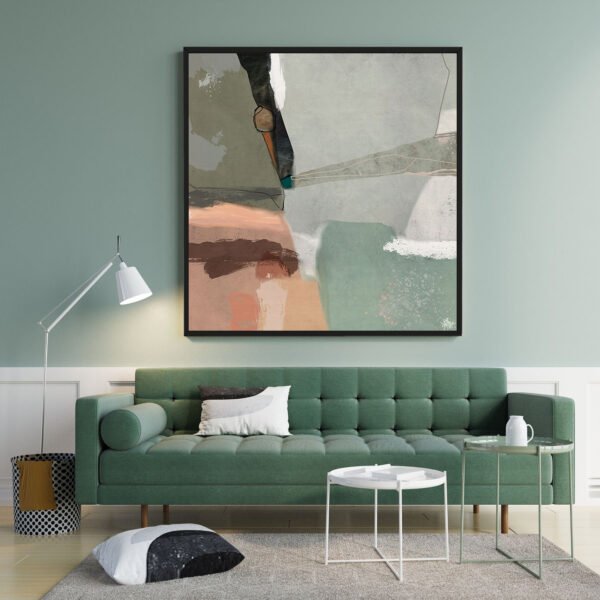 Tableau abstrait contemporain Friday Afternoon par Roberto Moro