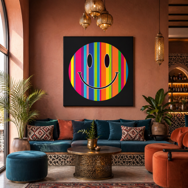 Smiley color mockup