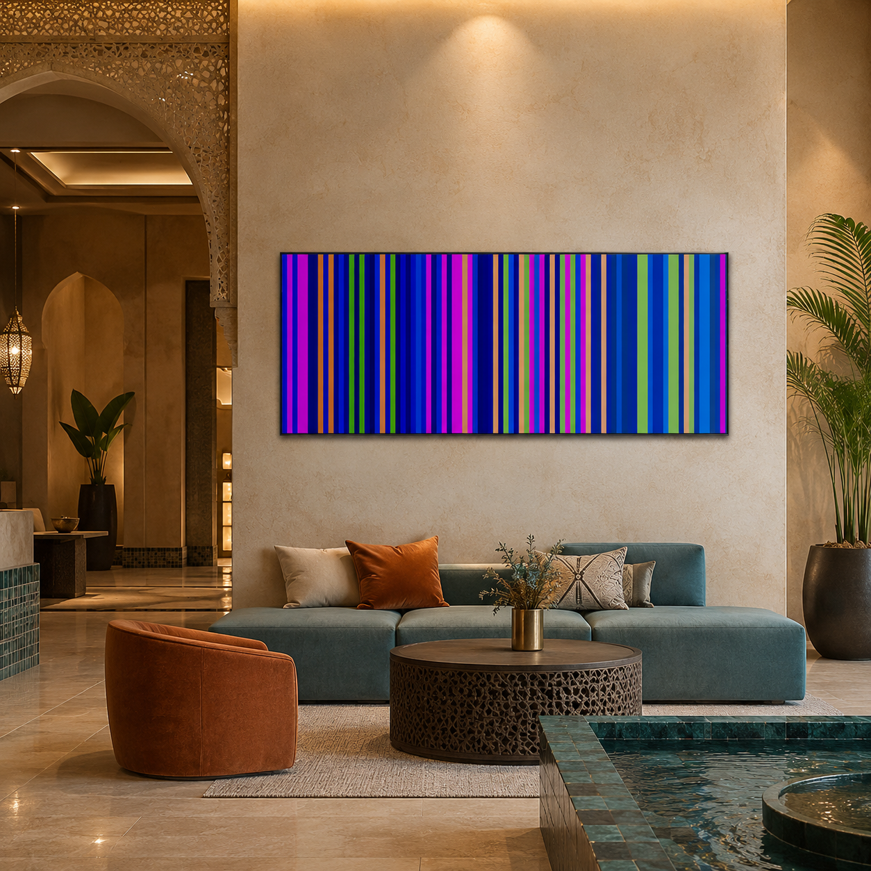 Strip Color mockup