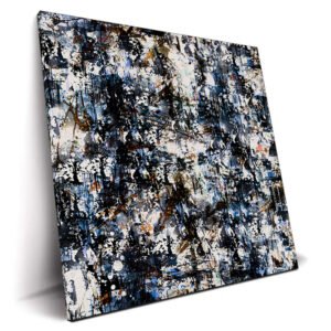 Tableau abstrait texturé All Over de Roberto Moro