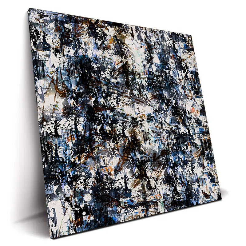 Tableau abstrait texturé All Over de Roberto Moro Tableau abstrait texturé All Over de Roberto Moro