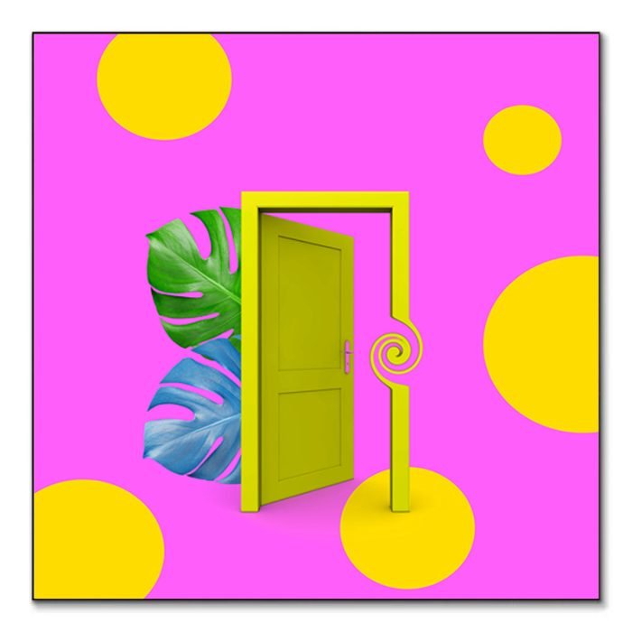 Porte pop art