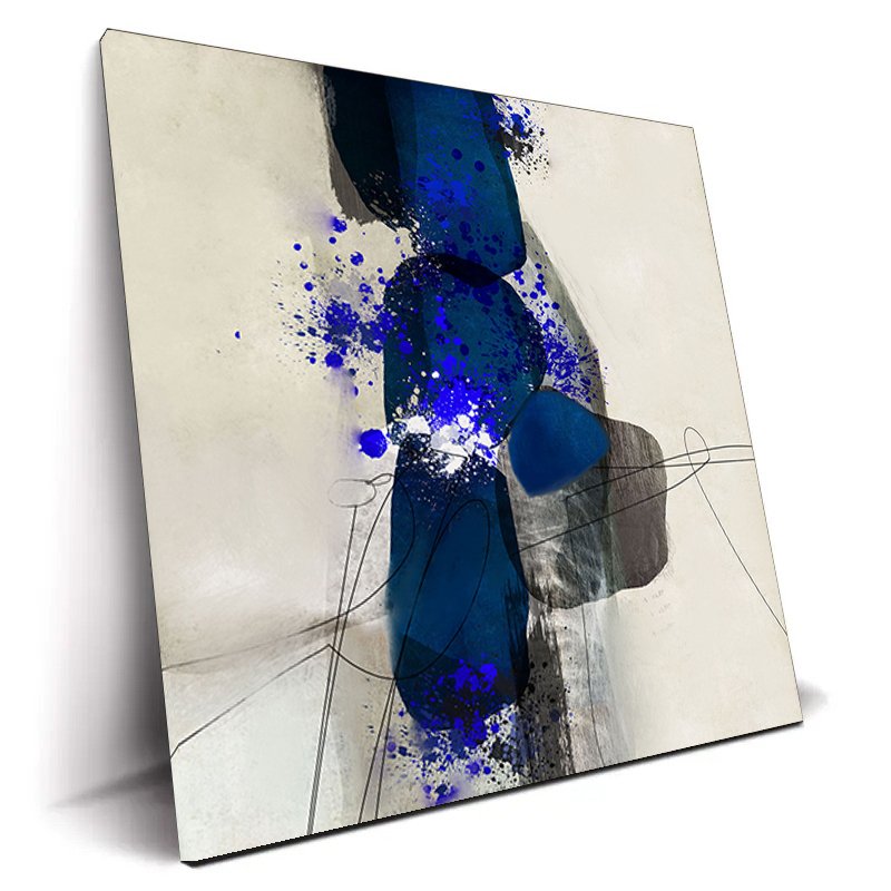 Tableau abstrait contemporain Inceptive par Roberto Moro