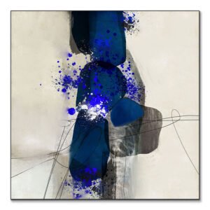 Tableau abstrait contemporain Inceptive par Roberto Moro