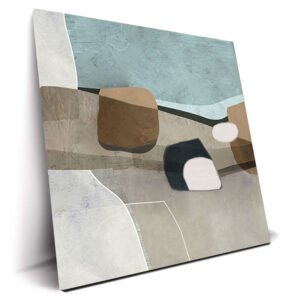 Tableau abstrait minimaliste Kindly So de Roberto Moro