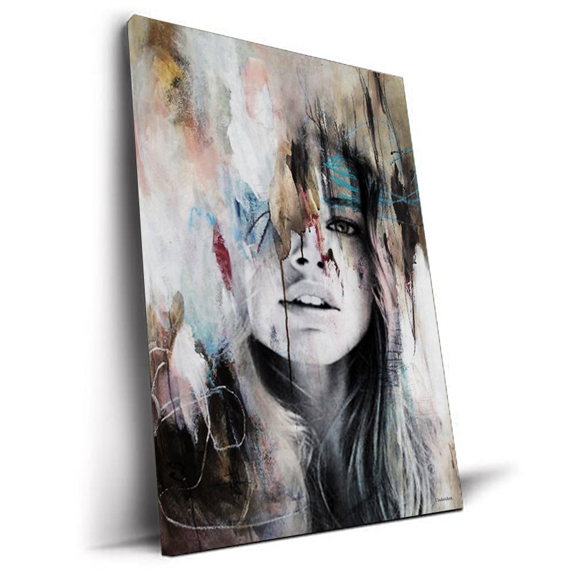 Natural Beauty portrait art contemporain par Underdott