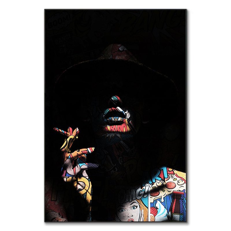 Pop Art in the Shadows tableau art contemporain par Underdott