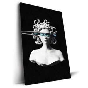 Portrait of Medusa tableau art mythologique par Underdott