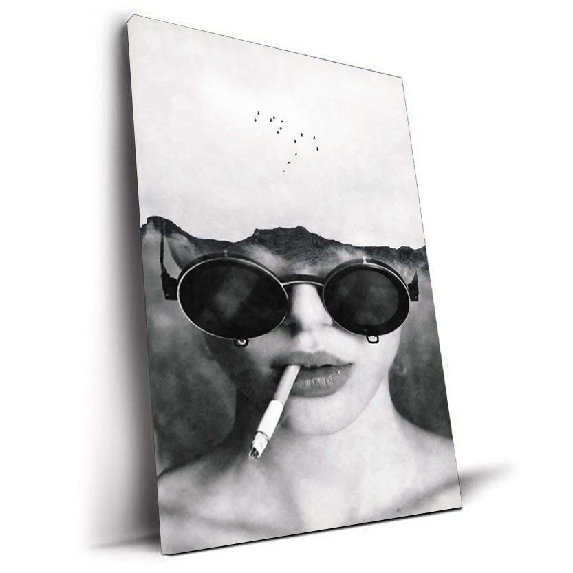 Dreams and cigarettes portrait urbain noir et blanc Dreams and cigarettes portrait urbain noir et blanc