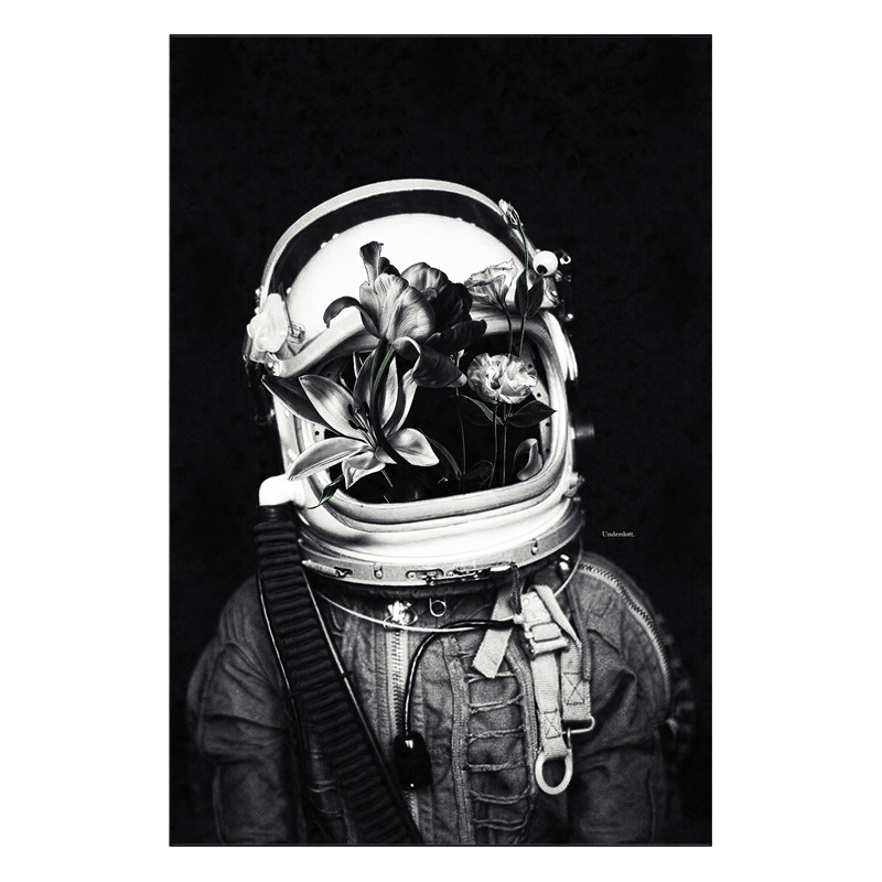 Astronauts and Flowers