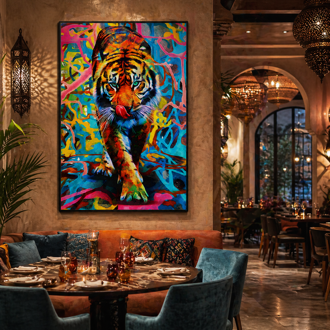 Tiger mockup