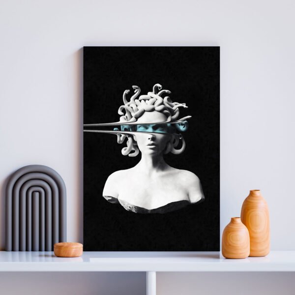Portrait of Medusa tableau art mythologique par Underdott
