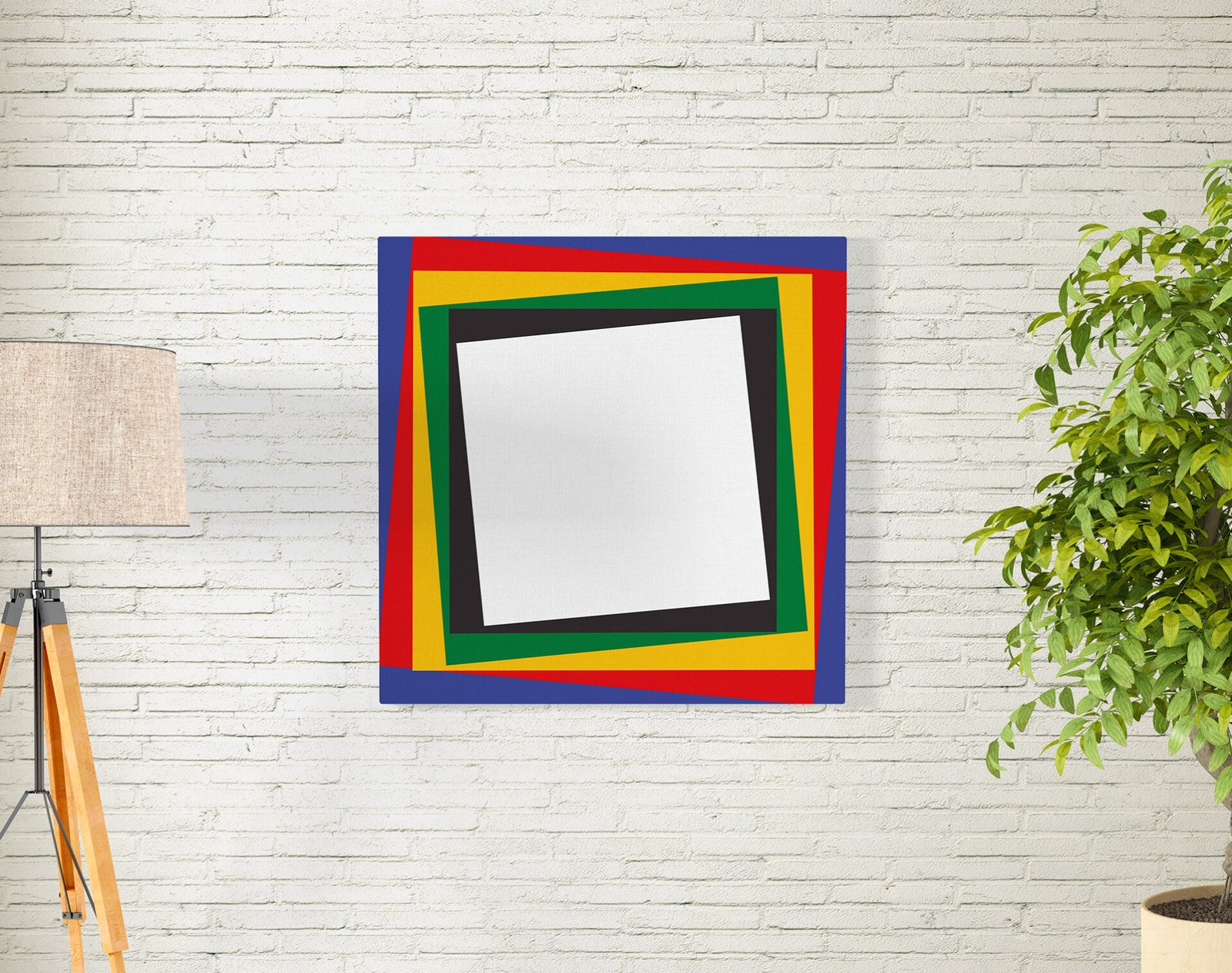 Carré Coloré mockup Carre colore