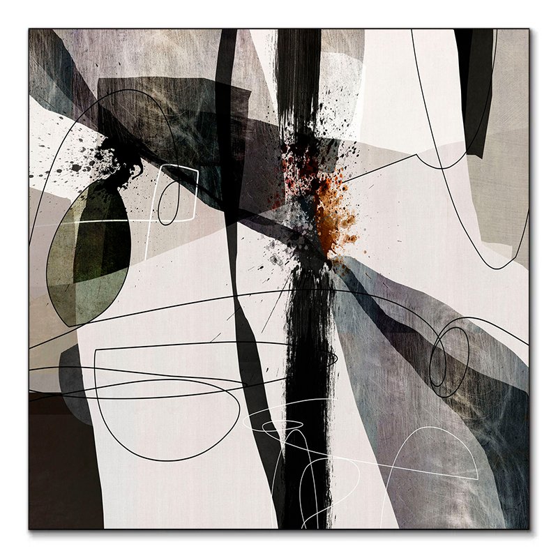 Tableau abstrait expressif Range of View de Roberto Moro