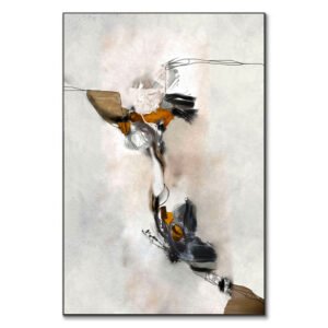 Tableau abstrait expressif On The Wing par Roberto Moro