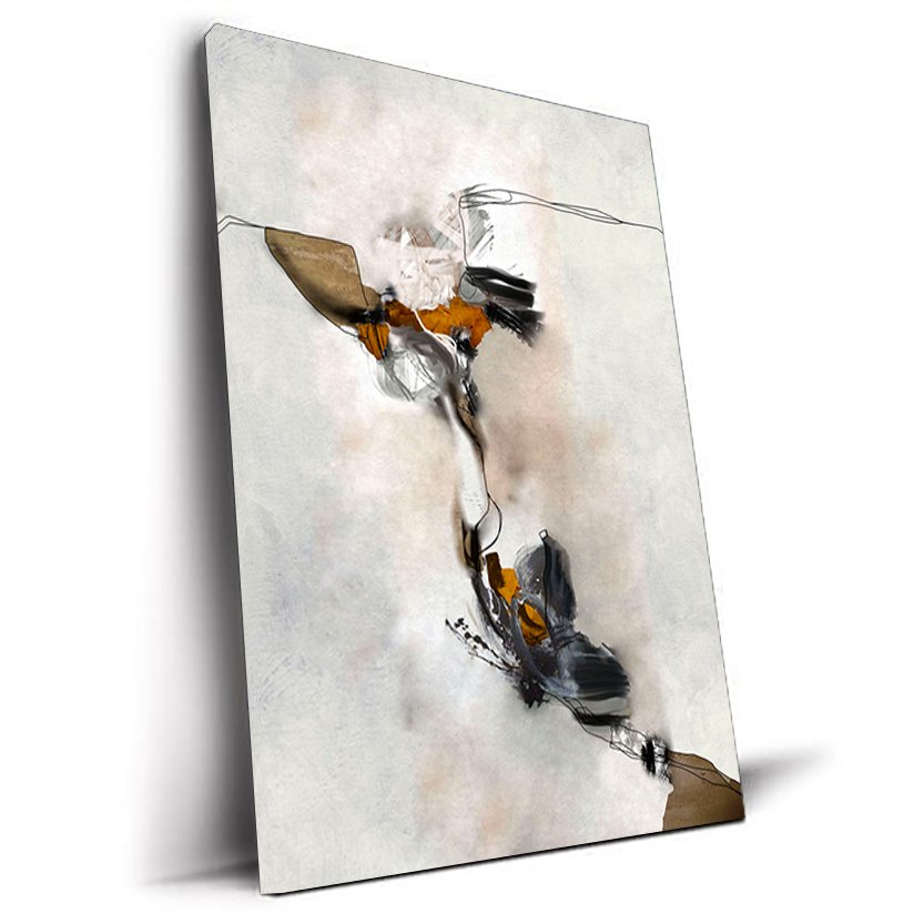 Tableau abstrait expressif On The Wing par Roberto Moro