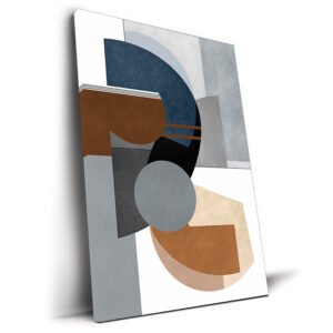 Tableau abstrait géométrique Well Shaped de Roberto Moro