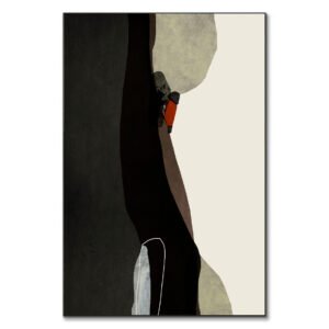 Tableau abstrait contemporain Semblance 1 par Roberto Moro