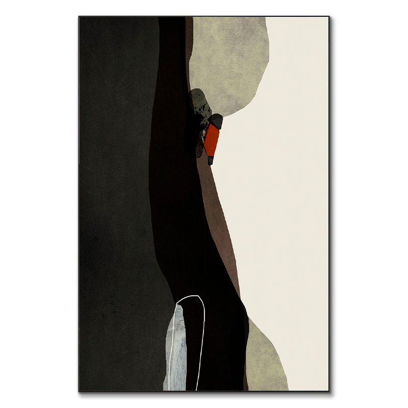 Tableau abstrait contemporain Semblance 1 par Roberto Moro