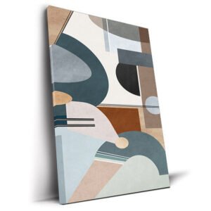 Tableau abstrait géométrique Add Up III par Roberto Moro