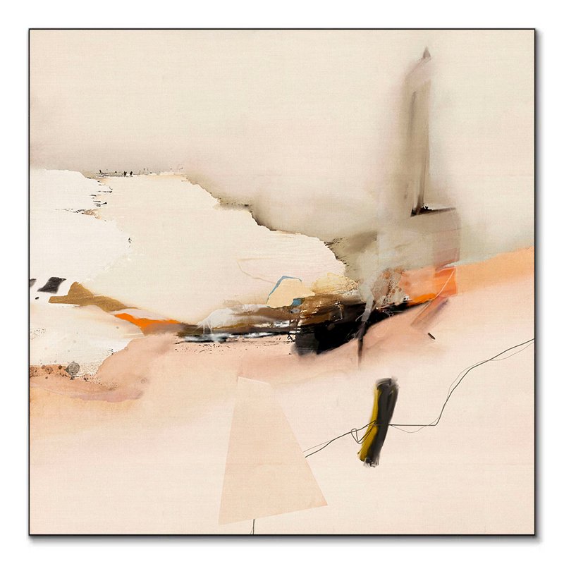 Tableau abstrait moderne On Top de Roberto Moro