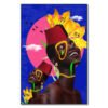 Mama Africa tableau pop-art africain par Kawtar Barraz Mama Africa tableau pop-art africain par Kawtar Barraz