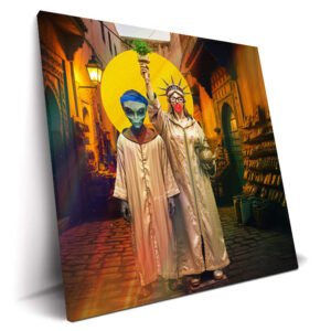 Alien Couple : un mélange inattendu entre médina marocaine et science-fiction humoristique.