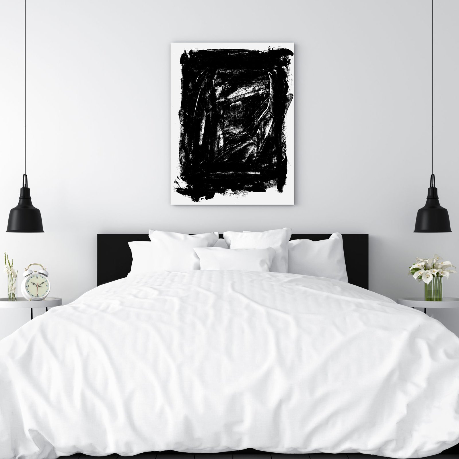 Green and Brown Modern Wall Art Frame Mockup Instagram Post - 1 tab 29 3