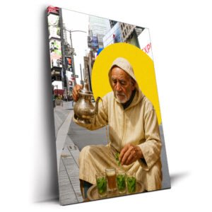 Moul Atay – Kawtar Barraz | Tradition du Thé en Pop-Art