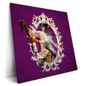 DAFT SNAKE par Theartof3omar tableau pop-art futuriste maroc