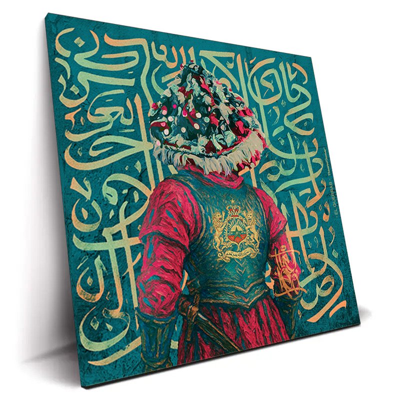 EL GUERRAB tableau marocain moderne par Theartof3omar