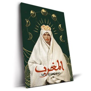 FRIDA CHWAFA tableau Frida Kahlo version marocaine