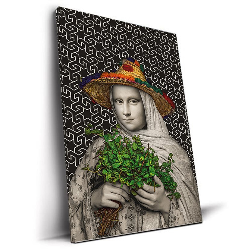 MONALISA 1 Mona Lisa version marocaine par Theartof3omar