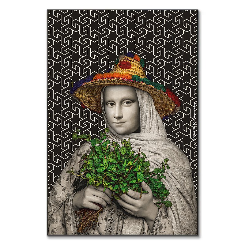 MONALISA 1 Mona Lisa version marocaine par Theartof3omar