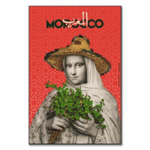 MONALISA 2 tableau Mona Lisa version marocaine
