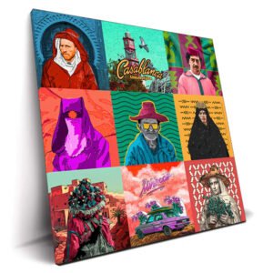 MOSAIC TAO 3 par Theartof3omar tableau pop art maroc