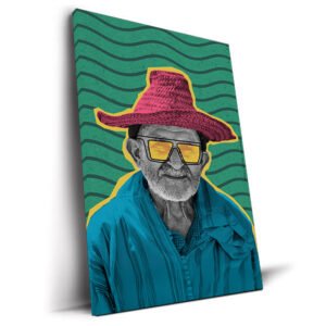 MOUL LHEKMA tableau pop-art maroc par Theartof3omar