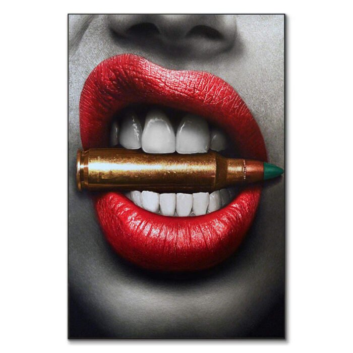 Red lips x Bullet