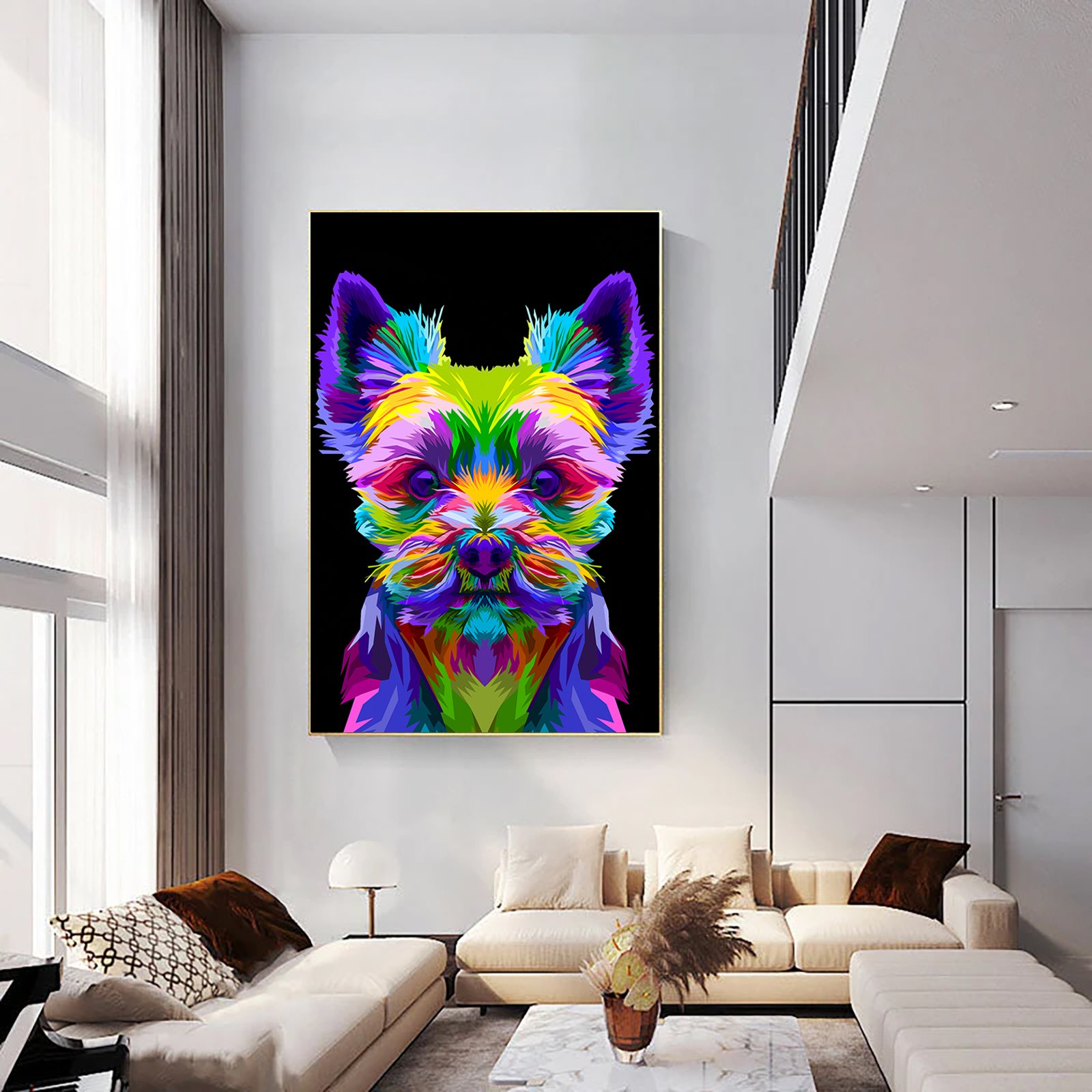 Chien Pop Art