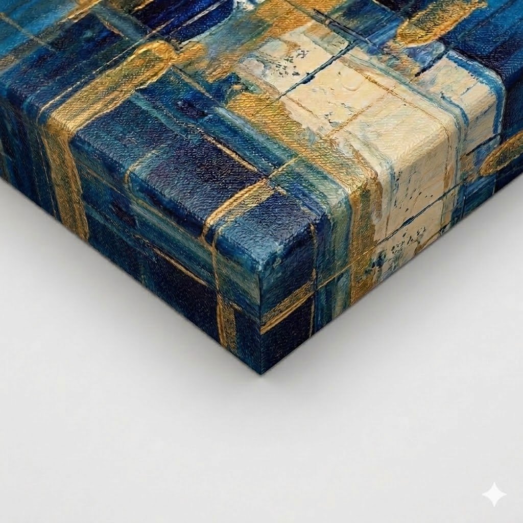 Toile tendue sur châssis