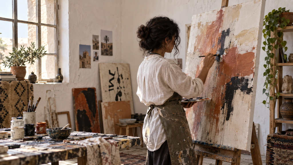 Acheter aupres dun artiste emergent