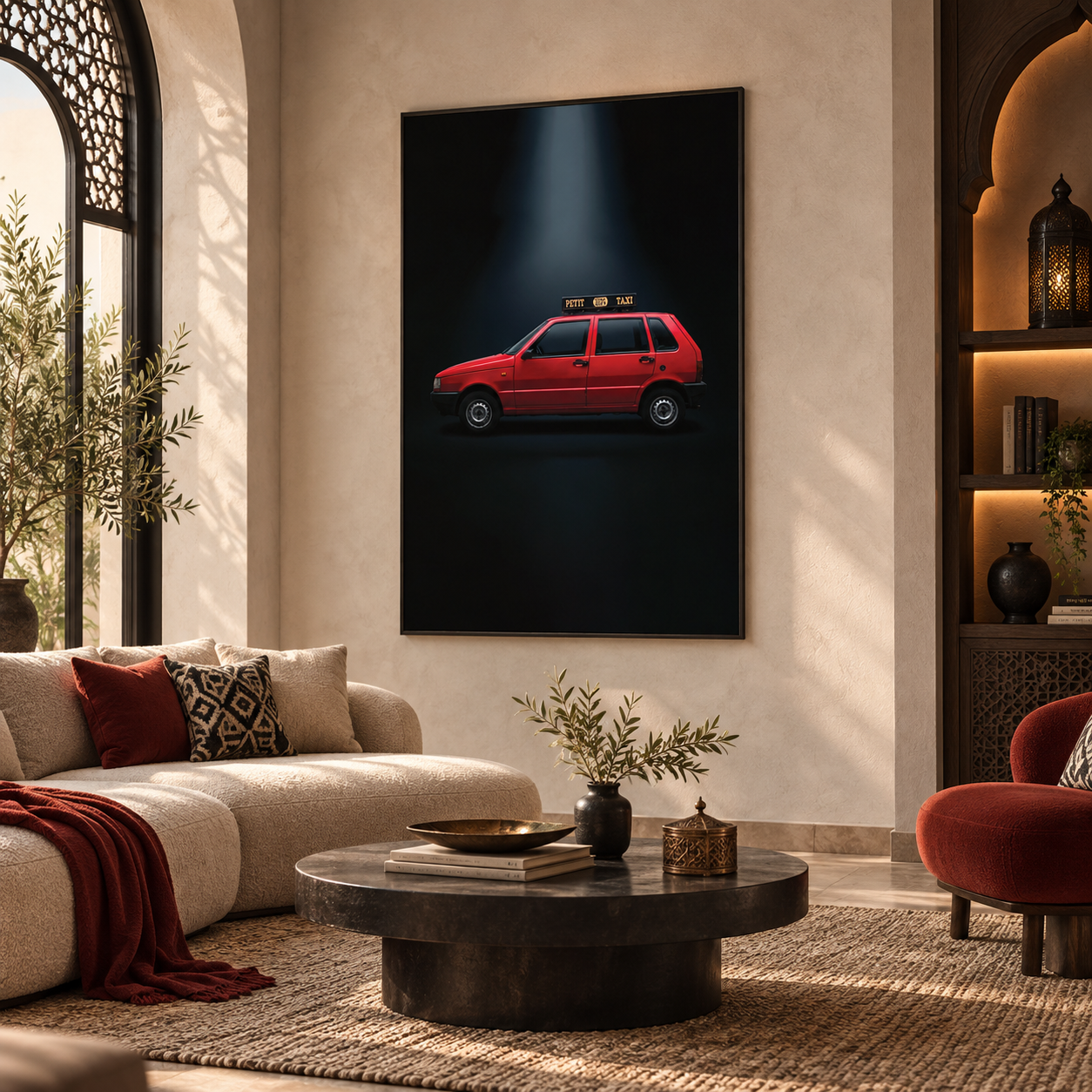 Taxi 7mer mockup