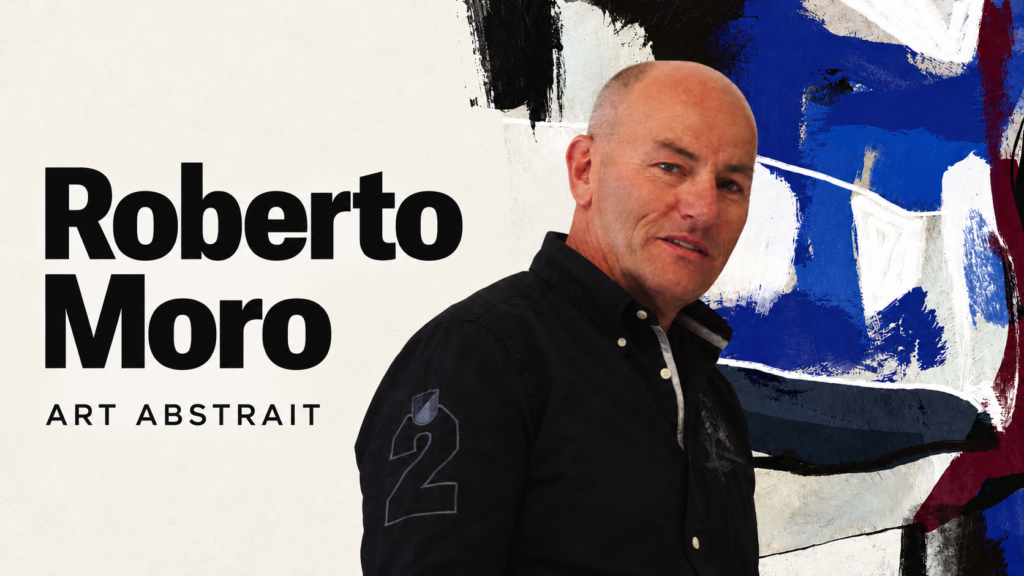 Roberto Moro portrait on textured ivory 5